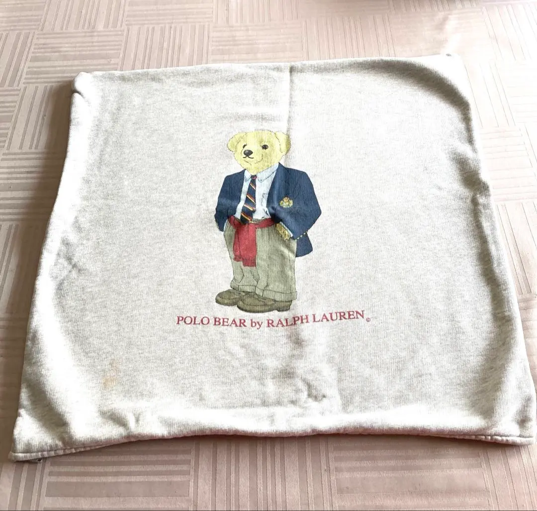 【タグ付き】Ralph Lauren ネイビー ストライプ クッションカバー ラルフローレン - ウェイアンカー - ネイビー - 魅力的な