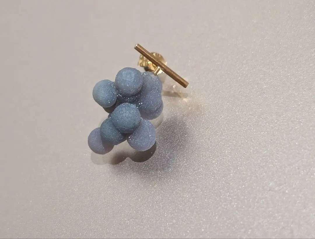週末限定価格！トーカティブ　talkative クレスト ピアス CREST Pierced Earrings Quartz