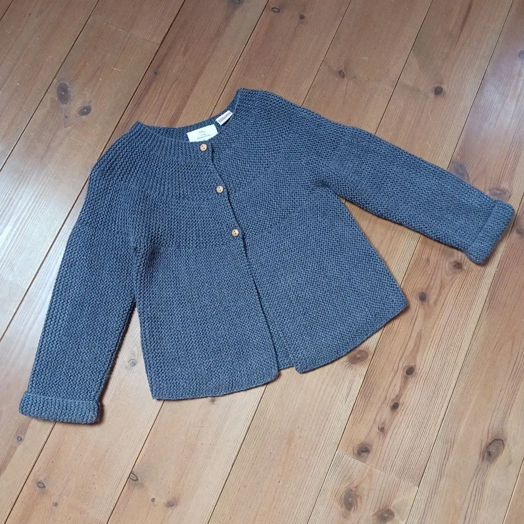 Thumbnail of Excellent condition ZARA cardigan, gray, 98cm