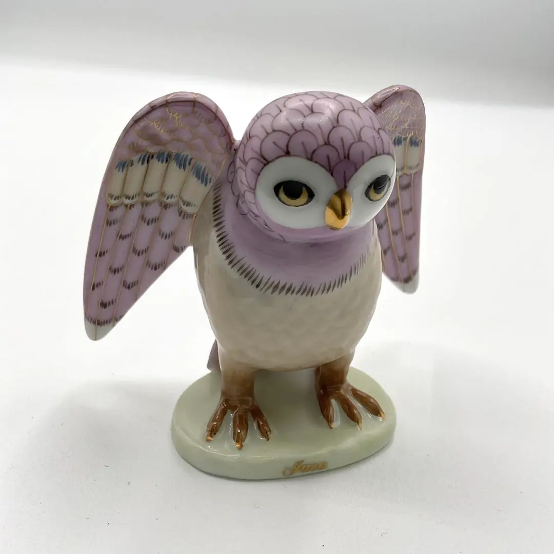 ヘレンド コリントのフクロウ　古代ギリシャ　世界のふくろうシリーズ 置物 ヘレンド コリントのフクロウ 古代ギリシャ 世界のふくろう