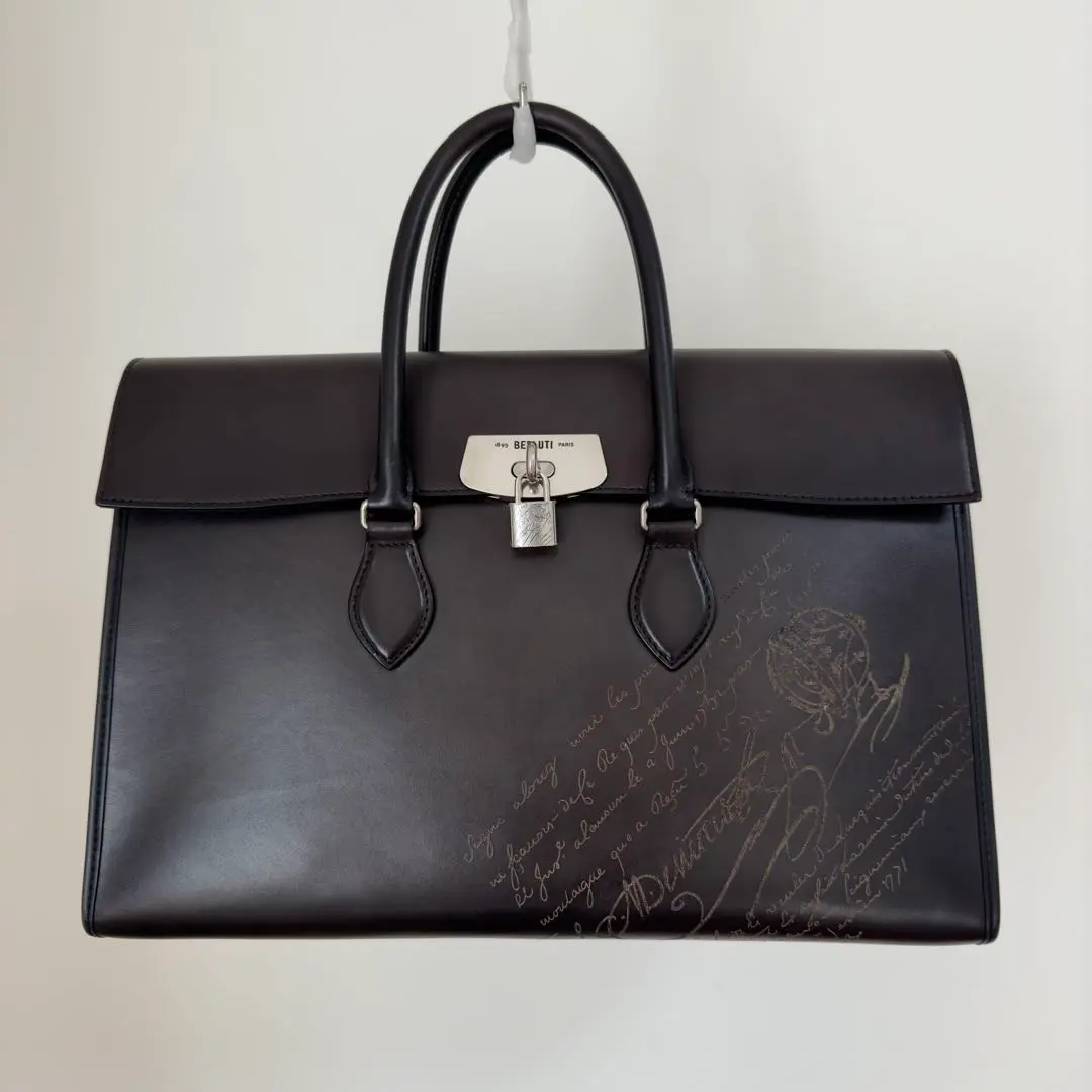 BERLUTI】E'Mio ホーボー レザー メッセンジャー (Berluti