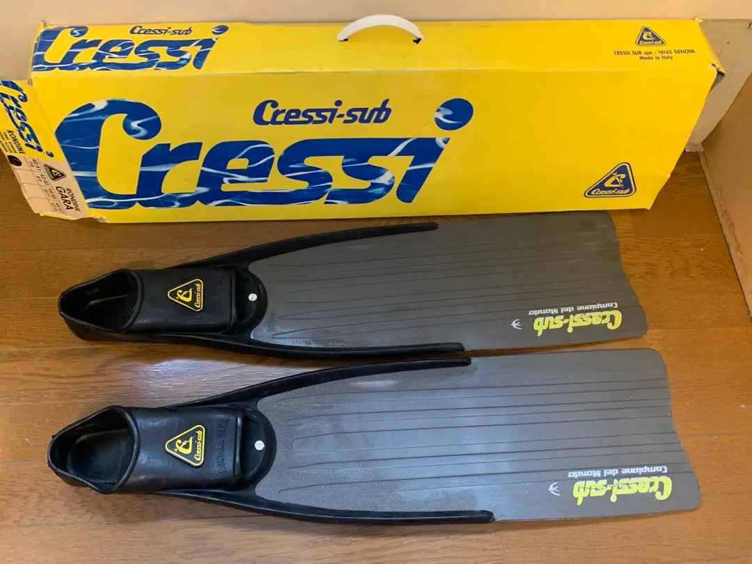 CRESSI-SUB - クレッシーサブ USED “激レア!!”Cressi-Sub フルフットフィン mic21ダイビングショップ[ クレッシーサブ ] Cressi-sub GARA