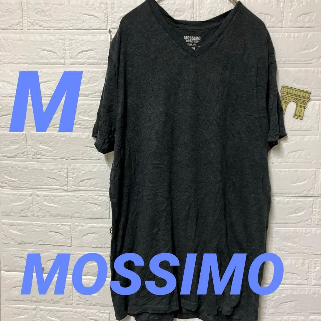 Thumbnail of MOSSIMO Dark Gray V-Neck T-shirt 【M】