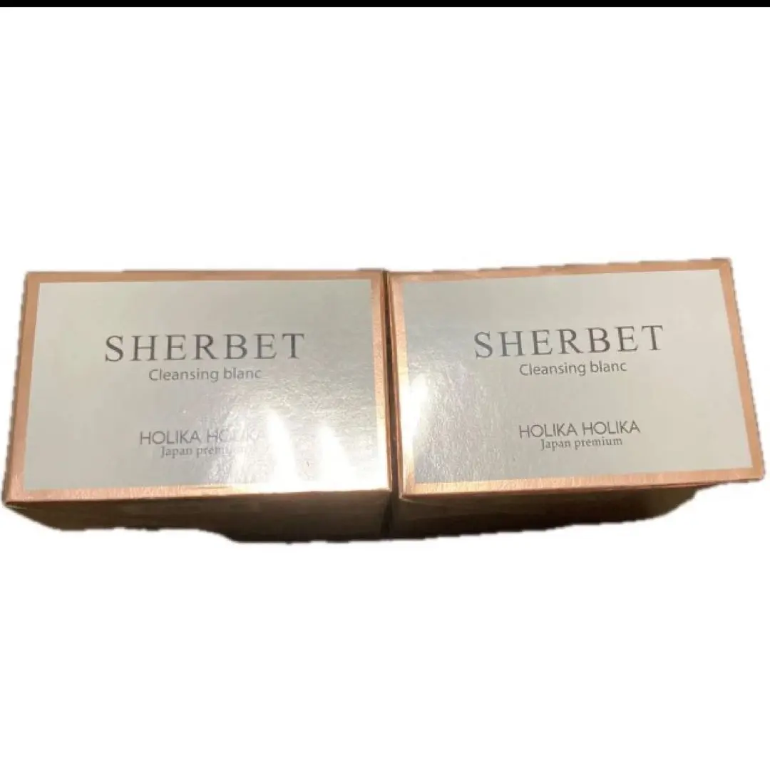 HOLIKAHOLIKA SHERBET Cleansing Blanc 2個 HOLIKAHOLIKA SHERBET Cleansing Blanc 2個の通販 by mintshop