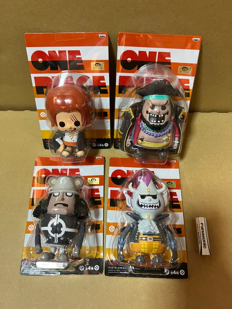 航海王 ONE PIECE 軟膠公仔 PANSON WORKS 全四種套組 的縮圖