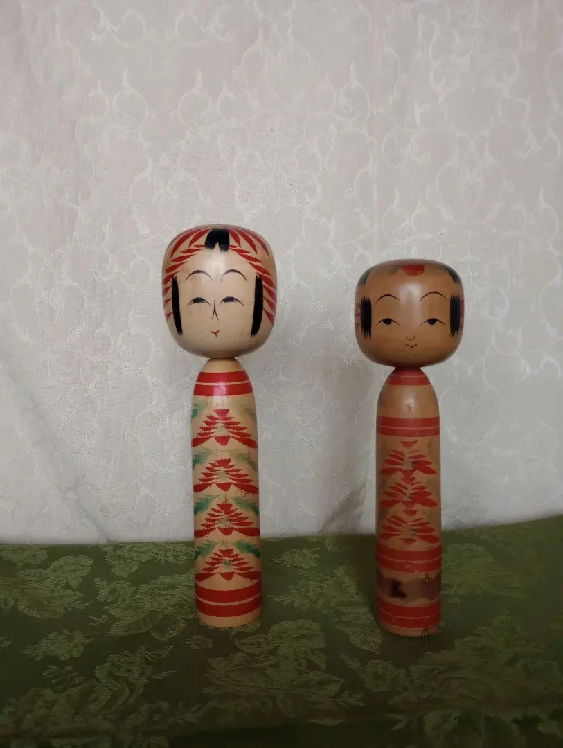 傳統木芥子 2 體套組 作家 遠刈田正雄 作家 鎌田大市 的縮圖