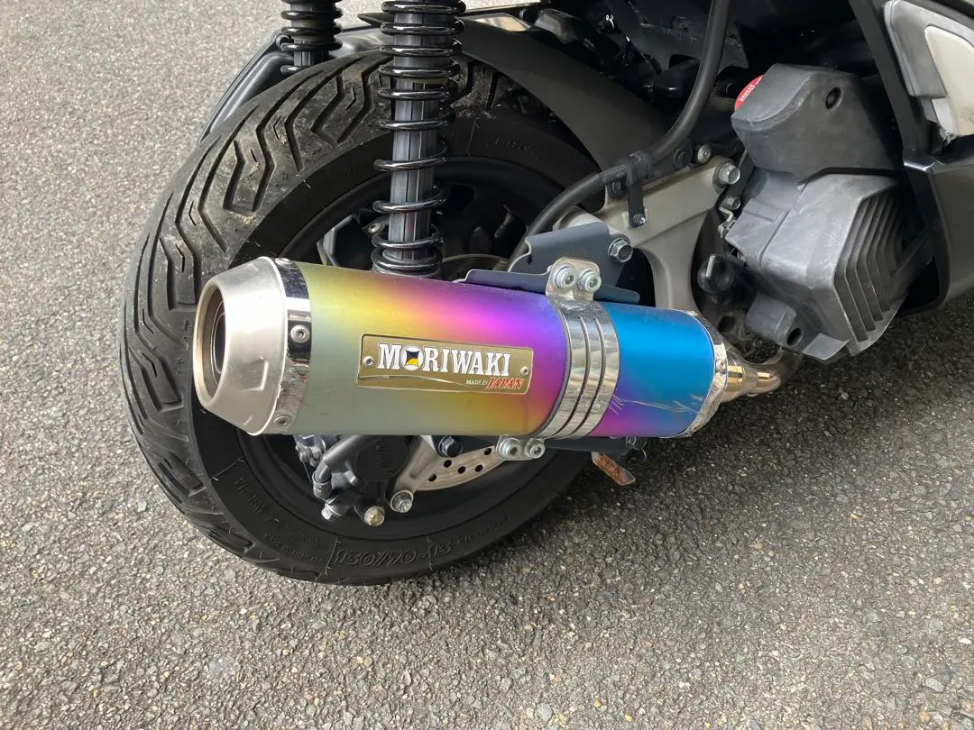 美品 モリワキ MORIWAKI PCX125 JK05 JK06用マフラー pcx125 jk05 モリワキマフラー