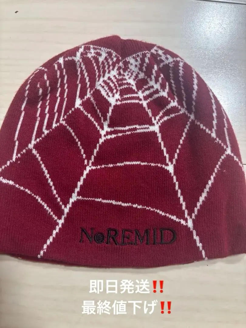 noremid spider ビーニー　black 黒　ノーリミット noremid spider ビーニー black 黒 ノーリミット - メルカリ