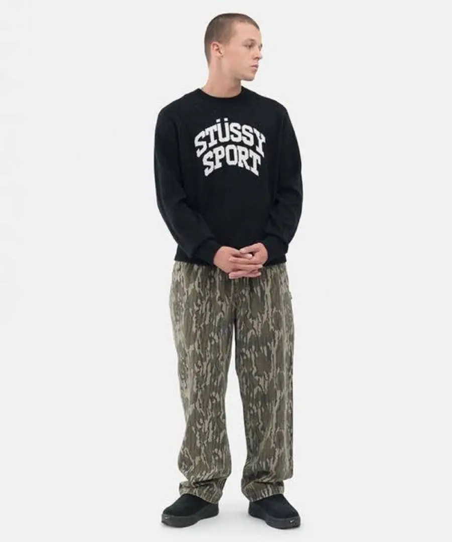 stussy sport sweaterステューシースポーツセーター 2025年最新】stussy sport sweaterの人気アイテム - メルカリ