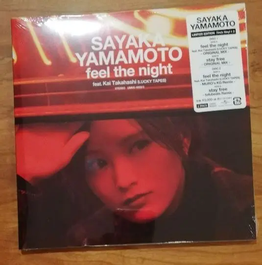 SAYAKA YAMAMOTO feel the night 限定版 7インチレ