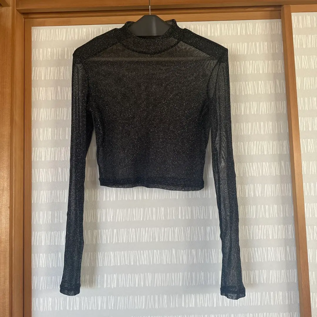 Thumbnail of Shein ♡ Sheer Cut-and-Sewn Top