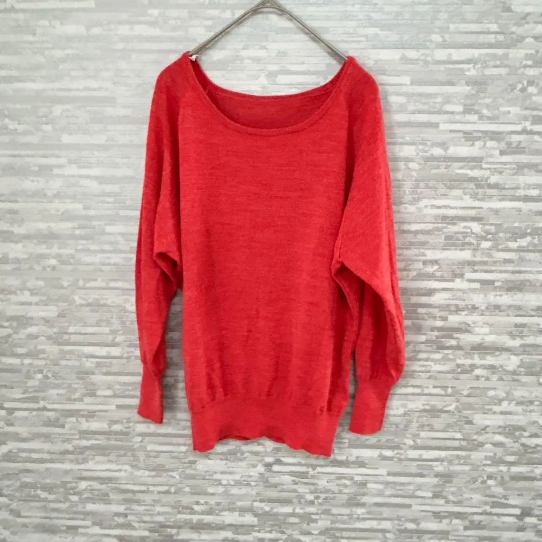 Thumbnail of Coup de Chance ✨ Knit Sweater Red M size 38 Off-shoulder Top