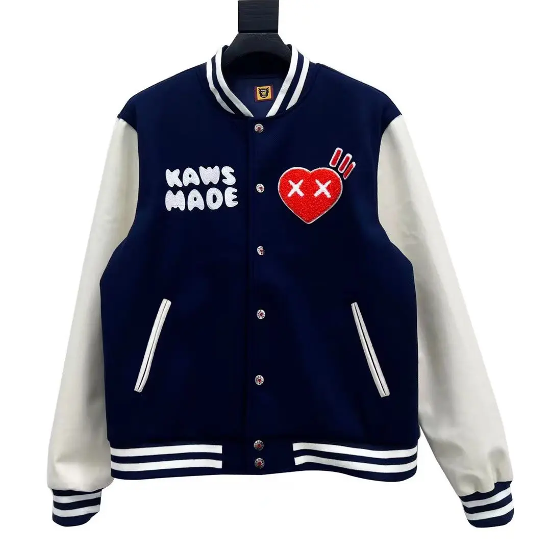 HUMAN MADE KAWS MADE VARSITY JACKET #1 S