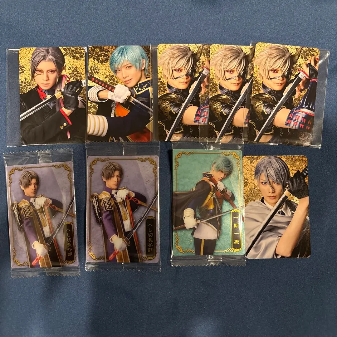 M*o樣 刀ミュ 亂舞博覽會 photo卡 威化餅 長義 大般若 鬼丸 一期 長 的縮圖