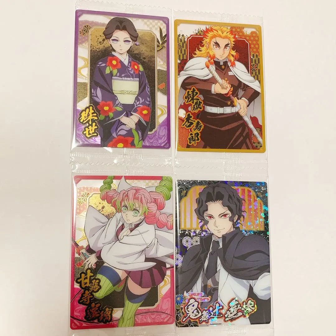 鬼滅之刃 威化餅10 4張 巧克力脆餅 2張 卡片套組 的縮圖