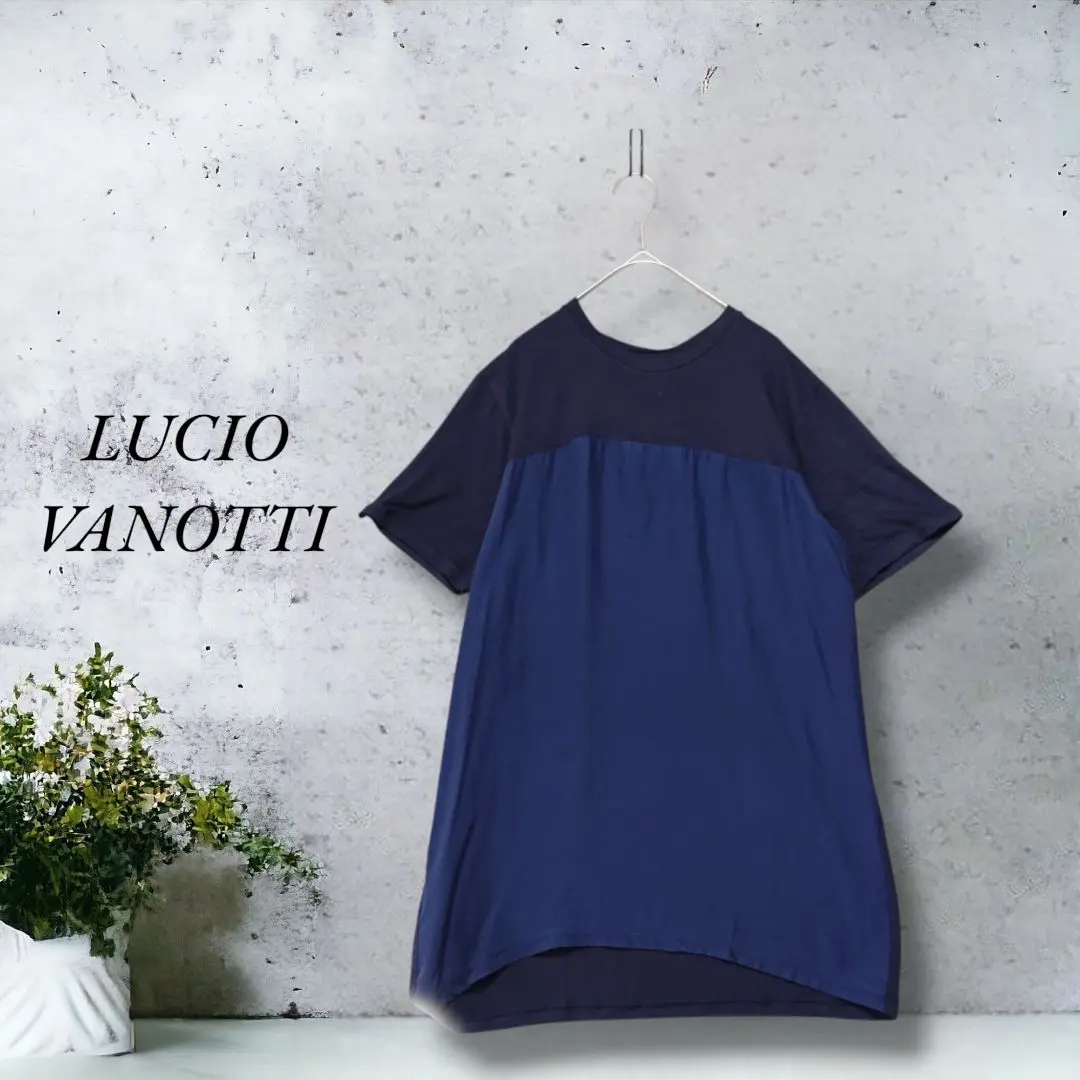# 未使用　タグ付　lucio vanotti ルーチョバノッティ ロングベスト 2025年最新】LUCIO VANOTTI トップスの人気アイテム - メルカリ