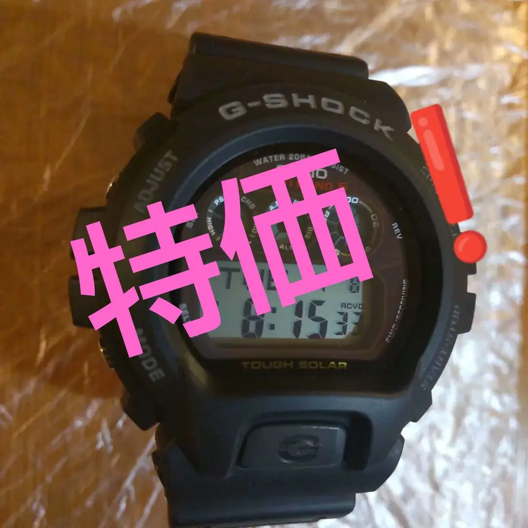CASIO G-SHOCK ソーラー時計 3179*JA Casio G-Shock 3179 Black White Tough Solar Digital Watch GW