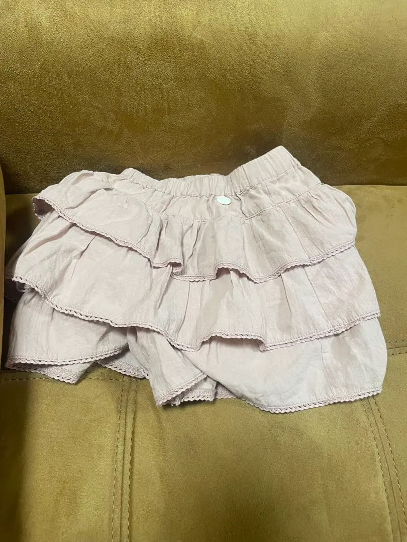 Thumbnail of Petit main Short Pants with Frills 100cm Pink
