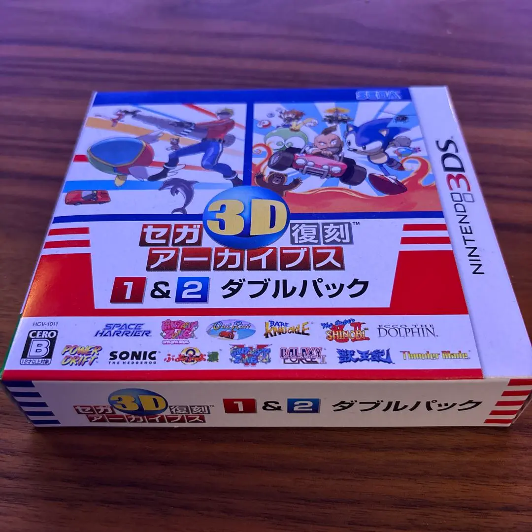 【入手困難未使用品】セガ3D復刻アーカイブス1&2 ダブルパック - 3DS 2025年最新】セガ3d復刻アーカイブス 1・2・3の人気アイテム