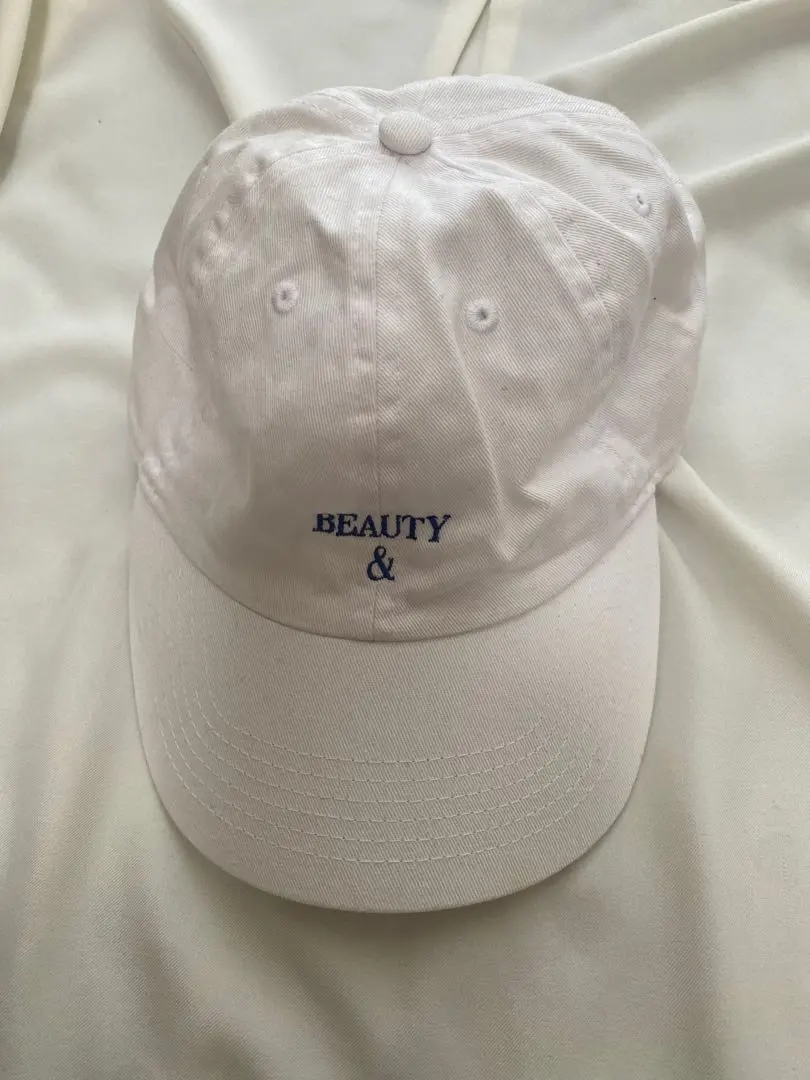 Thumbnail of BEAUTY & YOUTH Embroidered Cap, White