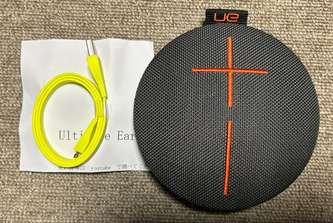 【新品未使用品】UE ROLL　ロジクール　Bluetoothスピーカー　防水 ロジクール、円盤型の防水Bluetoothスピーカー「UE ROLL」 - AV