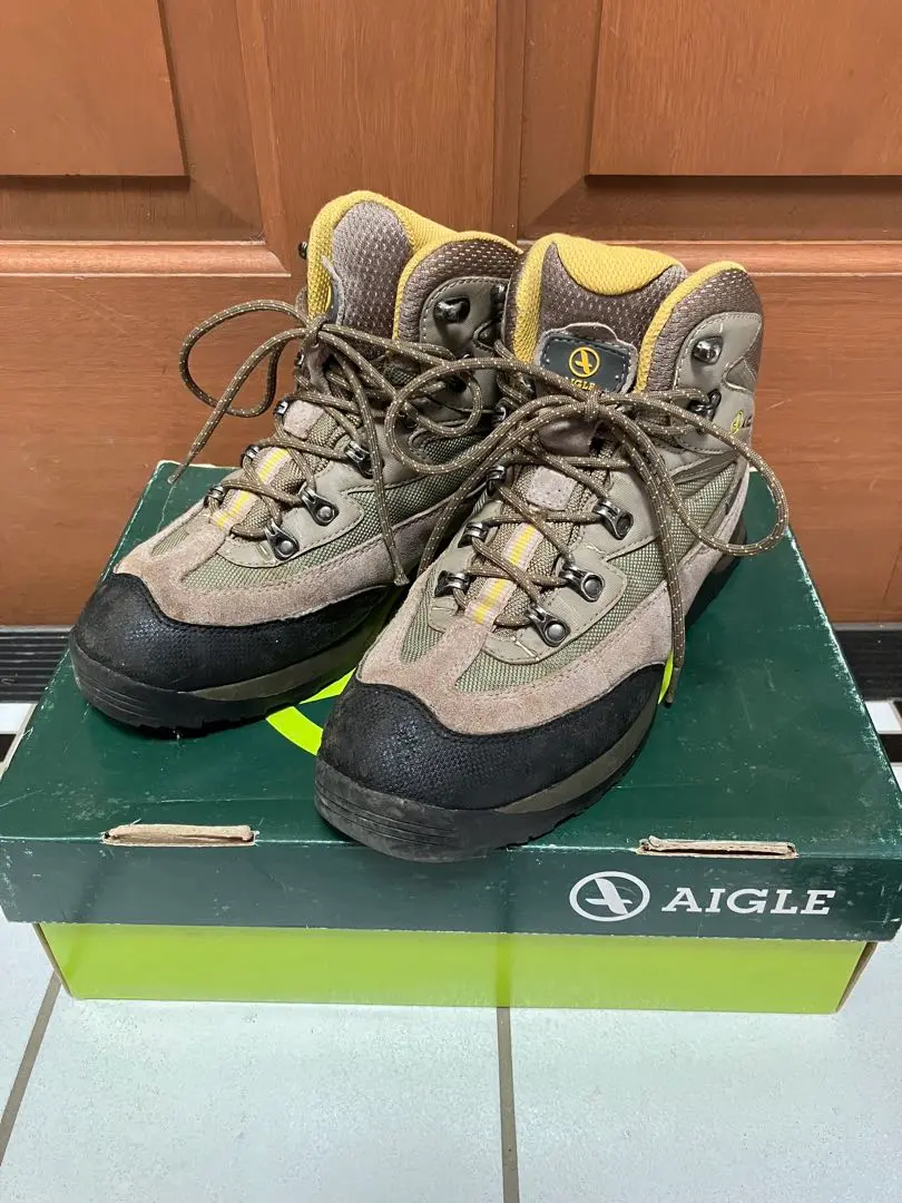 AIGLE - [エーグル] 登山トレッキング、ハイキング　SHOES シューズ　37/23.5 エーグル] 登山トレッキング、ハイキング SHOES シューズ 37/23.5