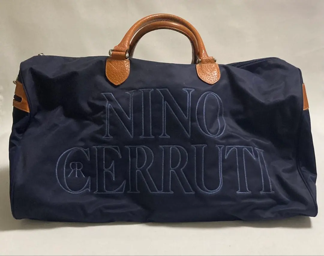 極美品　NINO CERRUTI ニノセルッティ / ボストンバッグ 美品】NINO CERRUTI ニノセルッティ / ボストンバッグ - メルカリ