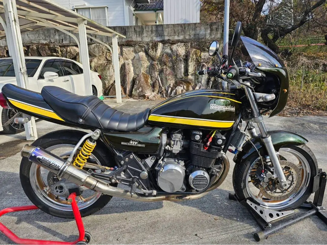 Kawasakiゼファー400 バイク外装セットまとめ売り カワサキ ゼファー400 ZR400C1 外装 5点 カウル セット レッド