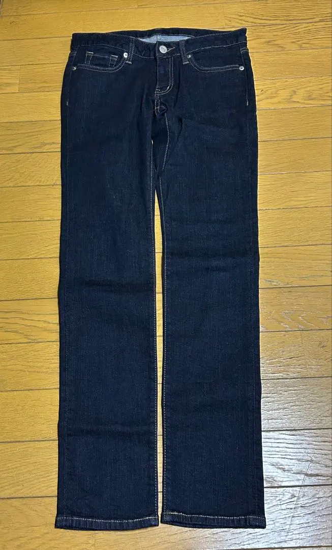 Thumbnail of GU Denim Skinny Pants, Dark Blue, GU