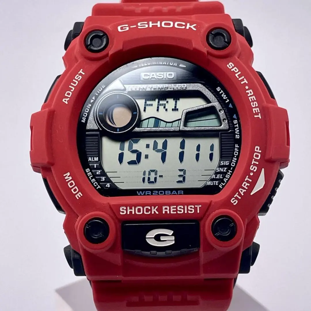 Thumbnail of Unused/Working G-Shock G-7900A Digital Watch Red Digital Watch