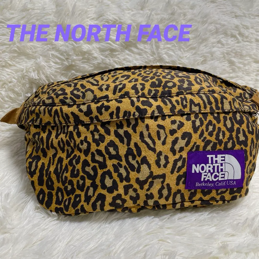 値下げ❣️THE NORTH FACE ボディバッグ ボア豹柄♡ THE NORTH FACE ホワイトレーベル ボディバッグ ボアショルダー