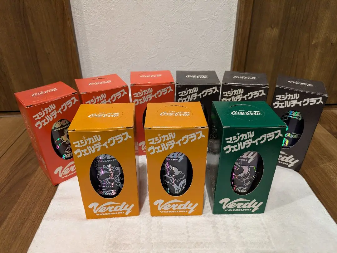 コカコーラ　景品　ノベルティ アンティーク コカコーラ ファンタ 1リットル空瓶 ノベルティセット 昭和