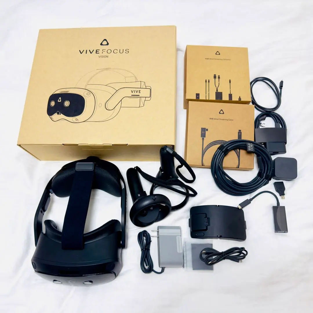 動作良好　VIVE Focus Vision　61700円相当の付属品あり VR/MR対応ヘッドセット「VIVE Focus Vision」徹底レビュー