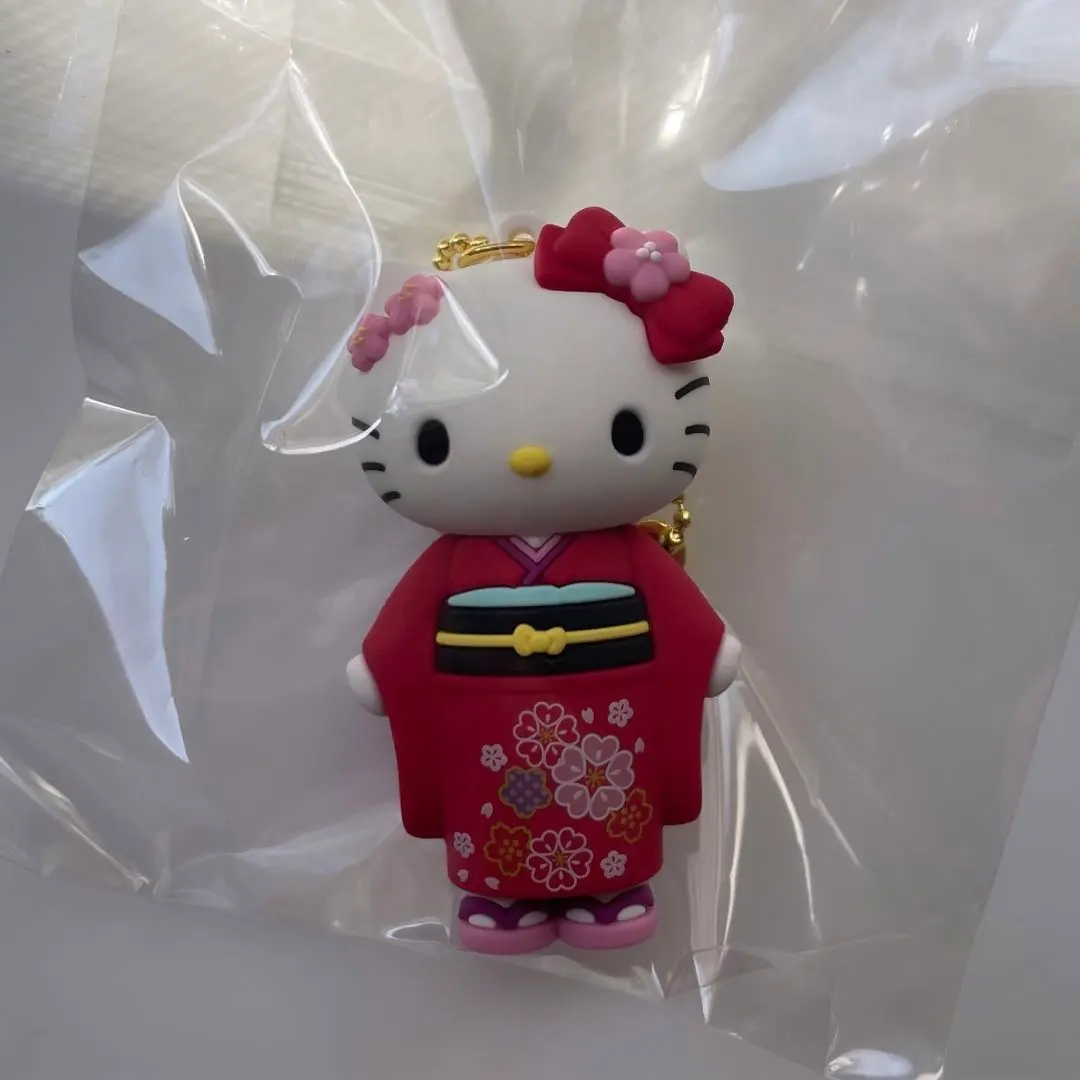 Thumbnail of Hello Kitty Exhibition Secret Mascot Charm A Kimono Kimono Kitty