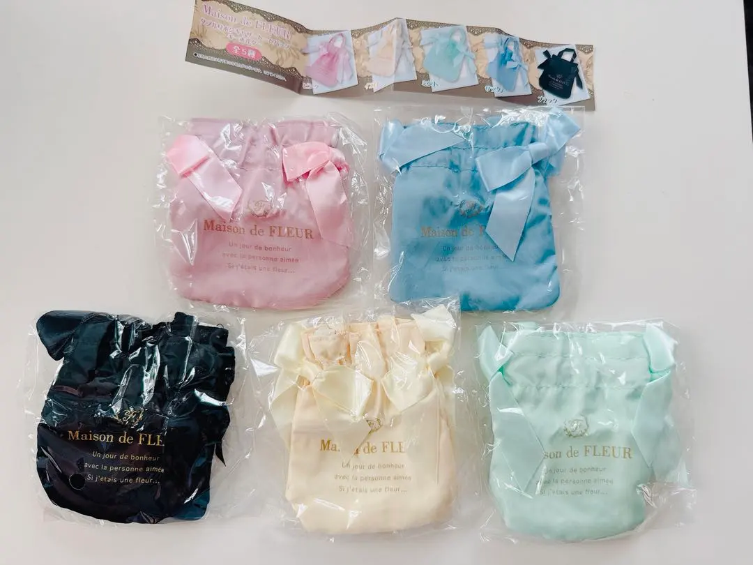 Maison de FLEUR 美人百花★扭蛋 全套 的縮圖