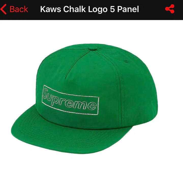 2025年最新】supreme kaws chalk logo 5-panelの人気アイテム