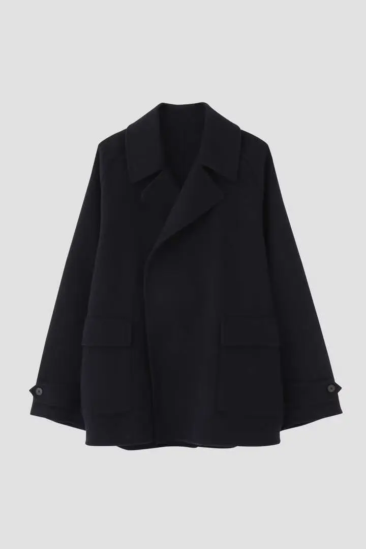 【最終売切・新品未使用】YLEVE WOOL PEA COAT size3 YLEVE/WOOL MOSSER PEA COAT