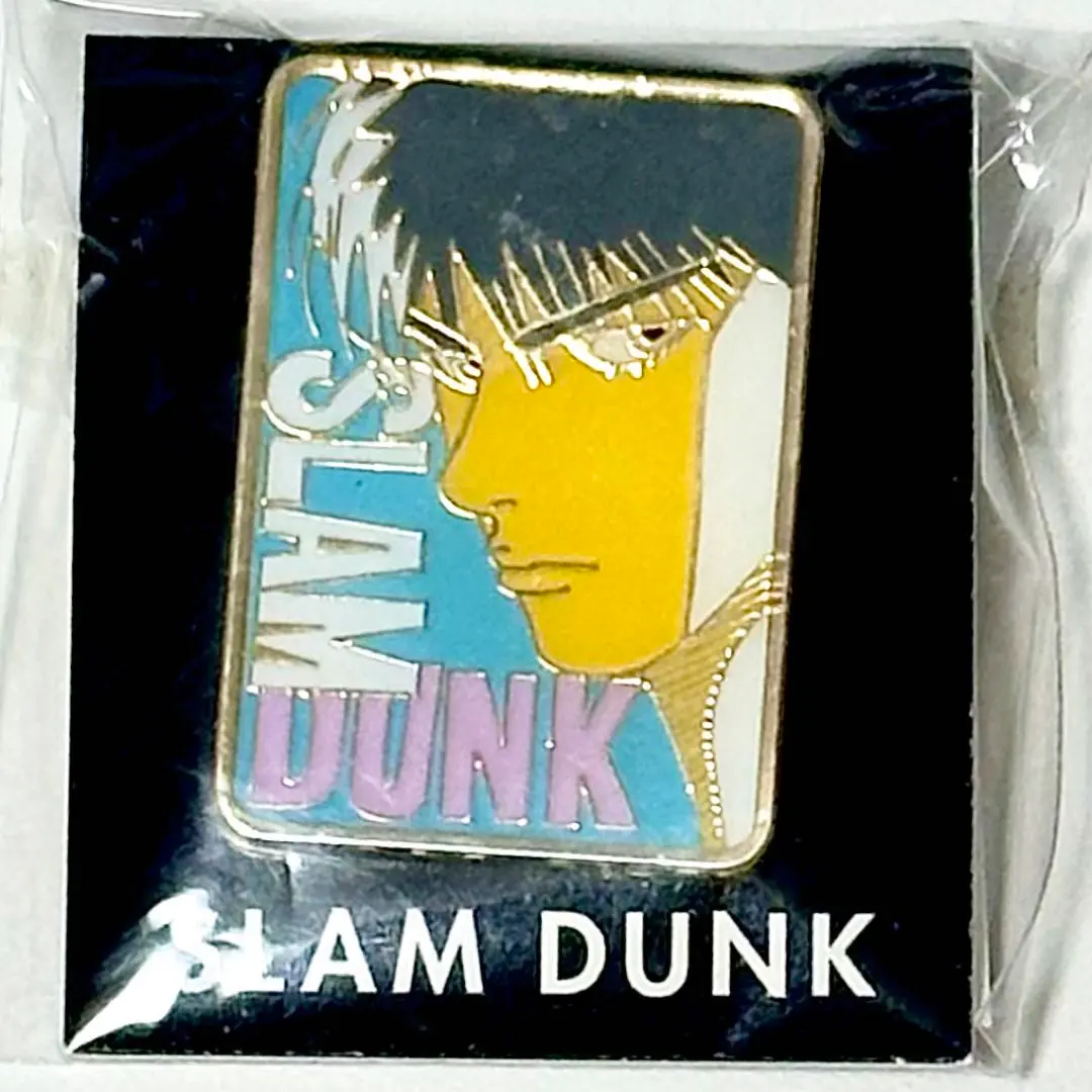 SLAMDUNK スラムダンク ピンバッジ 流川楓 ジャンプ展 限定 レア 希少】SLAMDUNK スラムダンク ピンバッチ 流川楓 ジャンプ