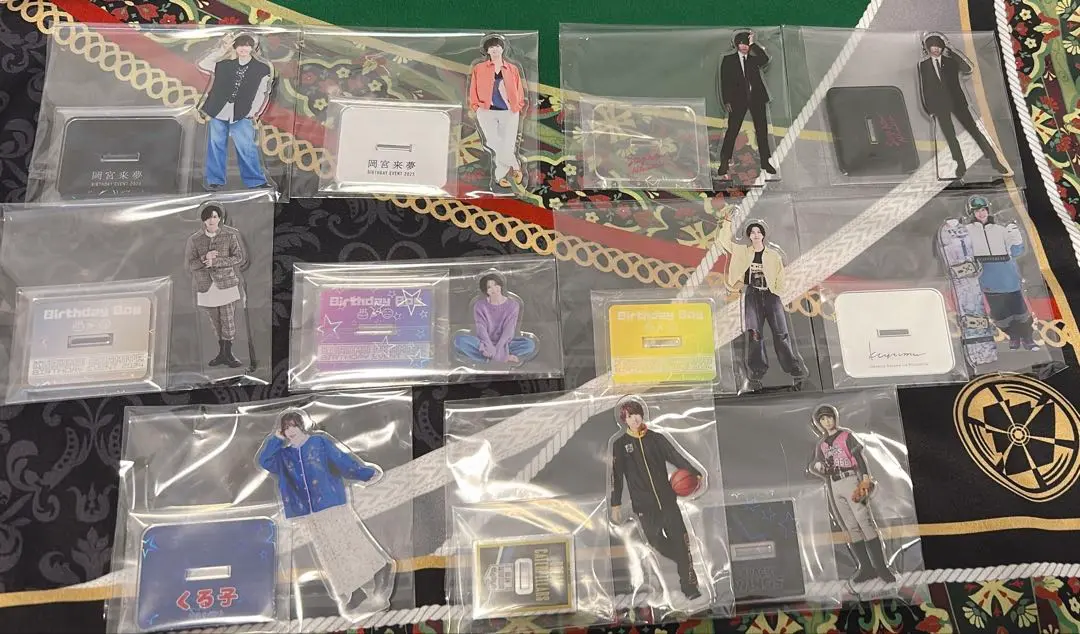 岡宮来夢 アクリルブロック ザリガニサンバ バーイベ2022 岡宮来夢 BirthdayEvent 2022 受注生産 アクリルブロック