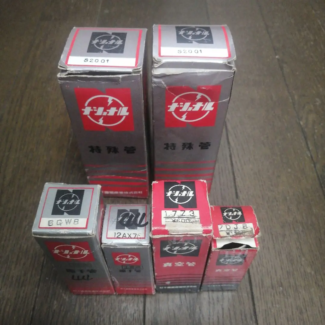 蔵出し☆真空管 12AX7 6本セット 松下他