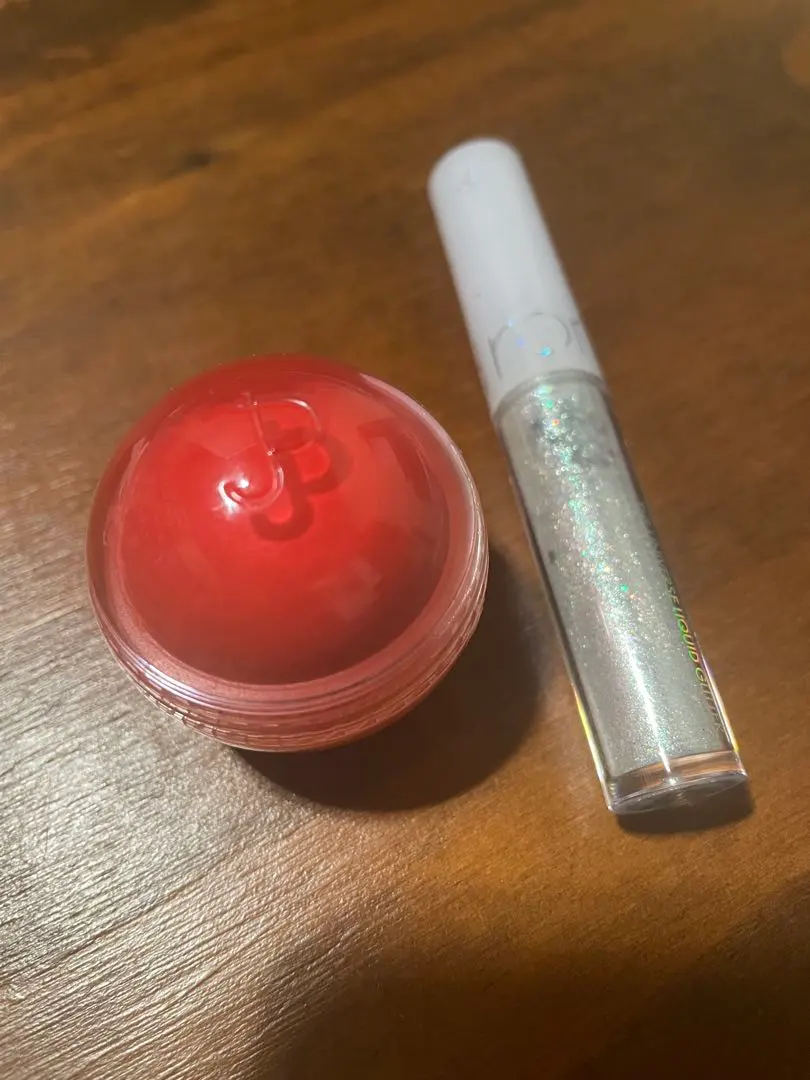 Thumbnail of rom&nd Juicy Roll Cheek 04 Apricot Beige and Glitter Lip