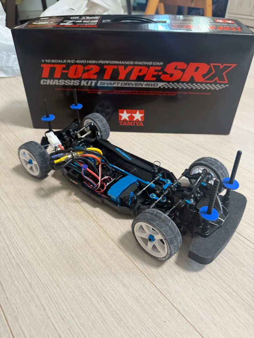 タミヤ　ラジコン　ツーリングカー　tt02SRX 受信機以外のメカ付き Amazon.co.jp: Tamiya 58720 1/10 Electric RC Car Series No