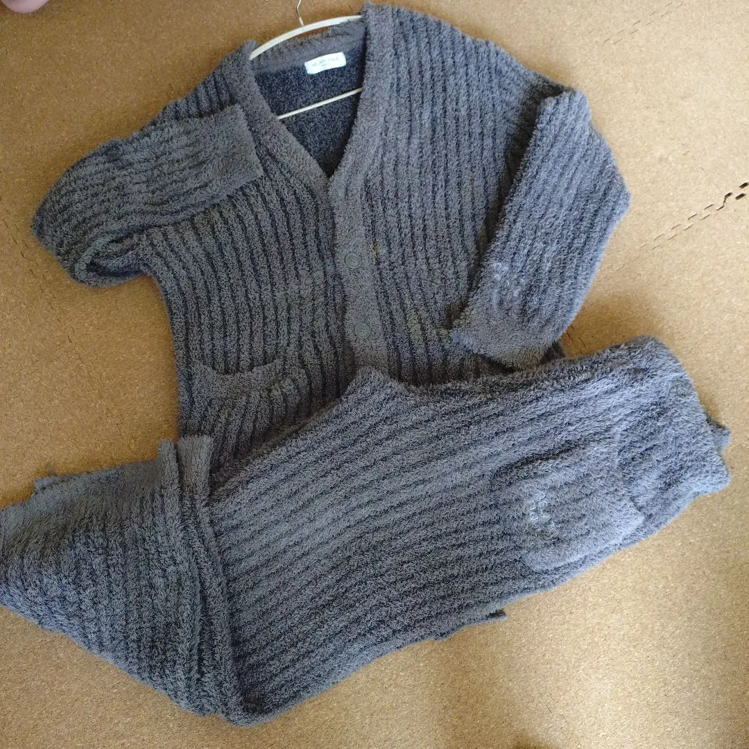 Thumbnail of Gelato Pique Homme Limited Edition Long Pants Cardigan Charcoal Gray Free Size