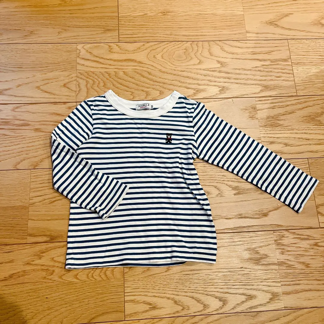 三木屋 童裝 條紋 針織衫 100 的縮圖