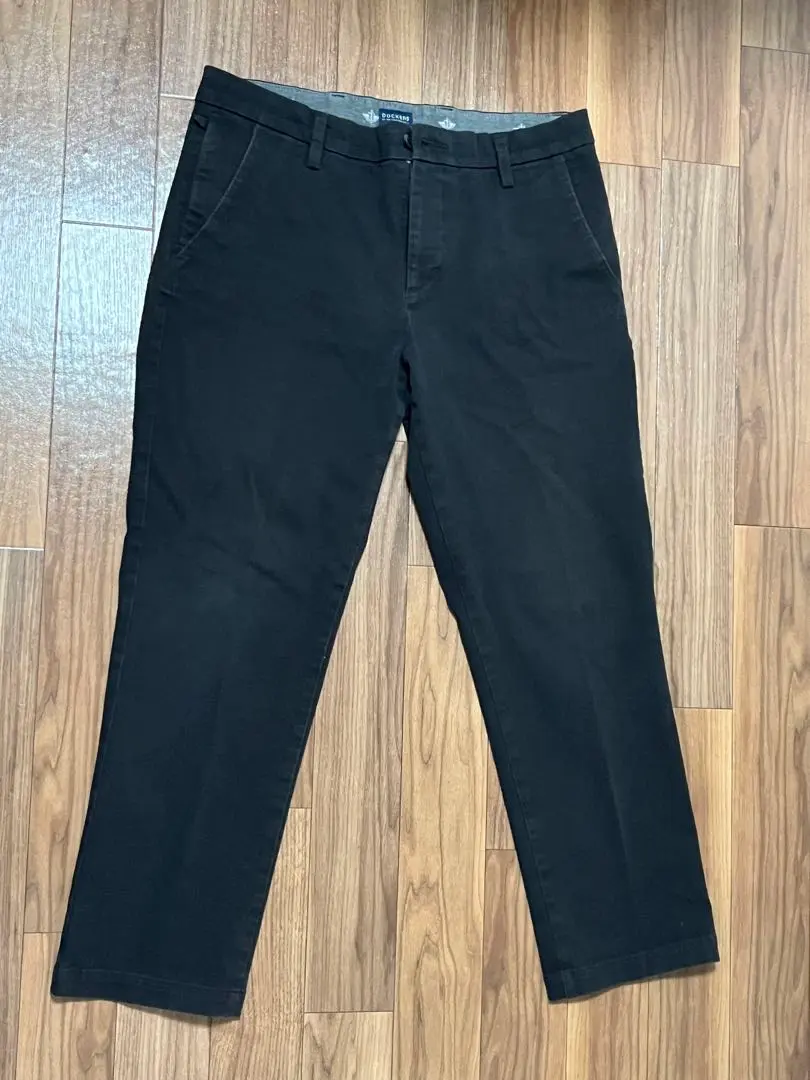 DOCKERS 2タックブラックデニムパンツ W34 – 古着屋Top of the
