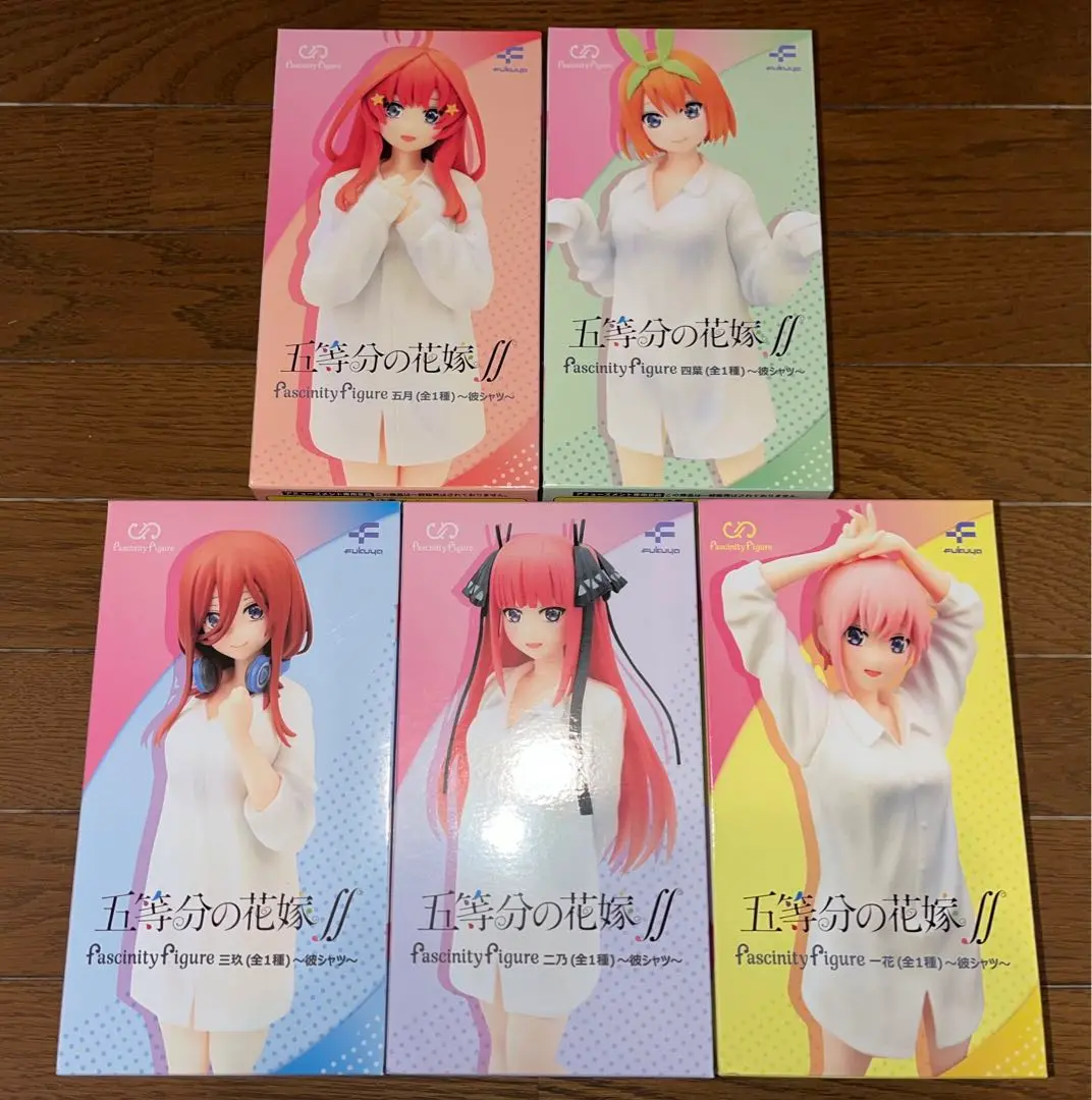 Amazon.co.jp: 五等分の花嫁 一花 二乃 三玖 四葉 五月 彼シャツ