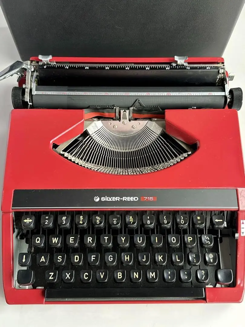SILVER-REED 720 タイプライター Typewriter Silver Reed 720 Portable Manual Japan not working