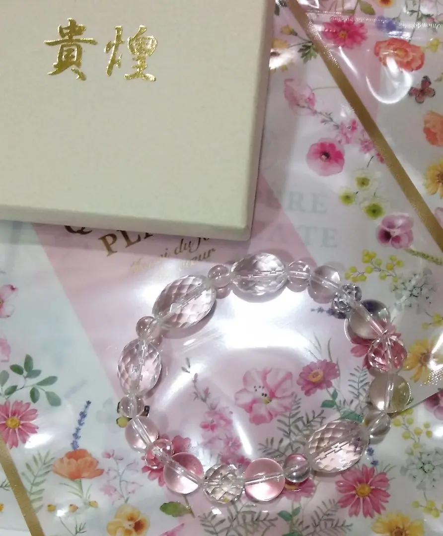 水晶　貴煌 天然水晶ネックレス／ブレスレット/ピアス　セット 2025年最新】貴煌ブレスレットの人気アイテム - メルカリ