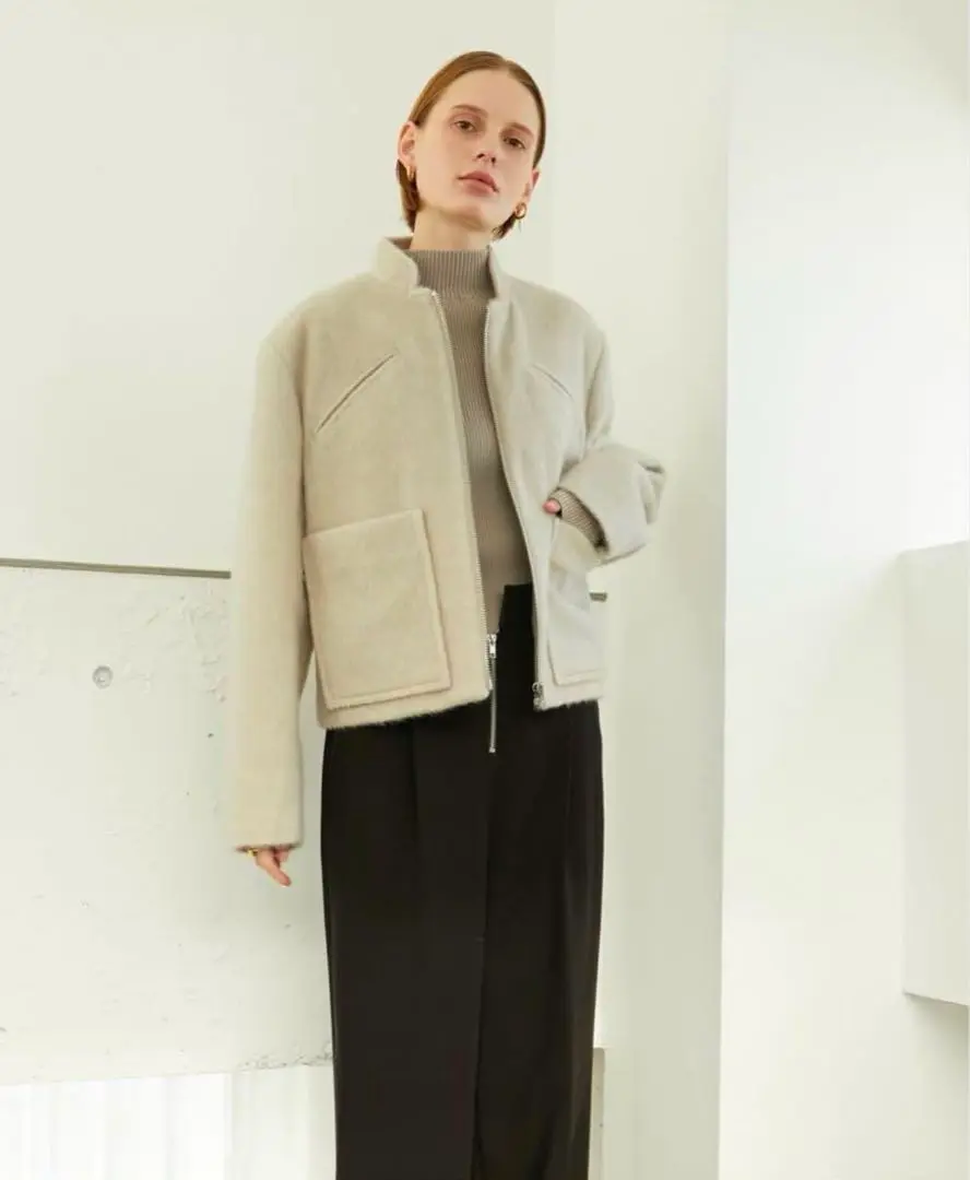 ジャケット・アウター shaggy zip blouson 2025年最新】shaggy mohair zip blousonの人気アイテム - メルカリ
