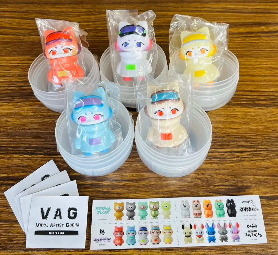 VAGガチャ、デンシコネコ、ソフビ、蓄光 2025年最新】vag デンシコネコの人気アイテム - メルカリ